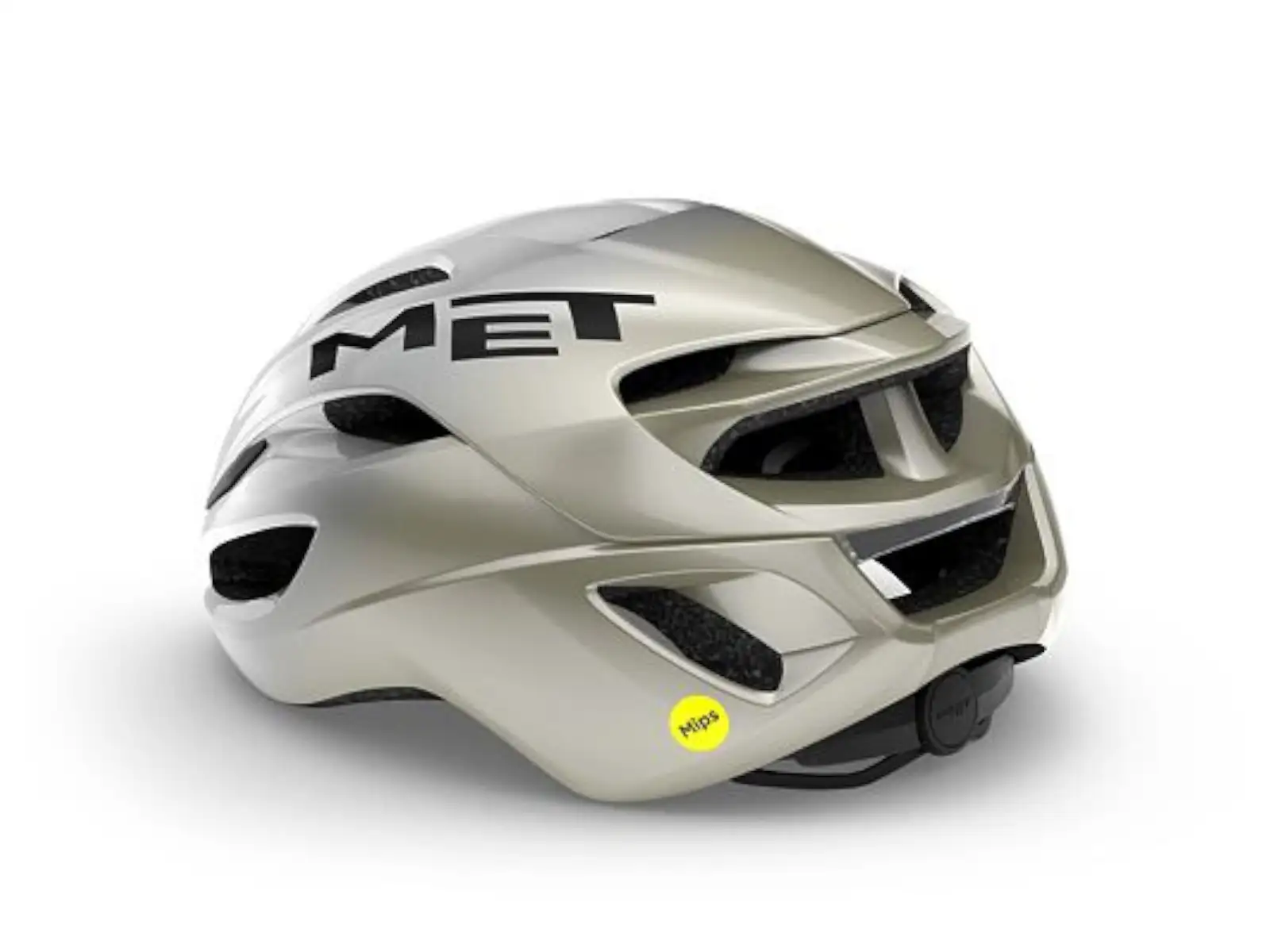 MET Rivale MIPS Helm Silver Gray/Glossy