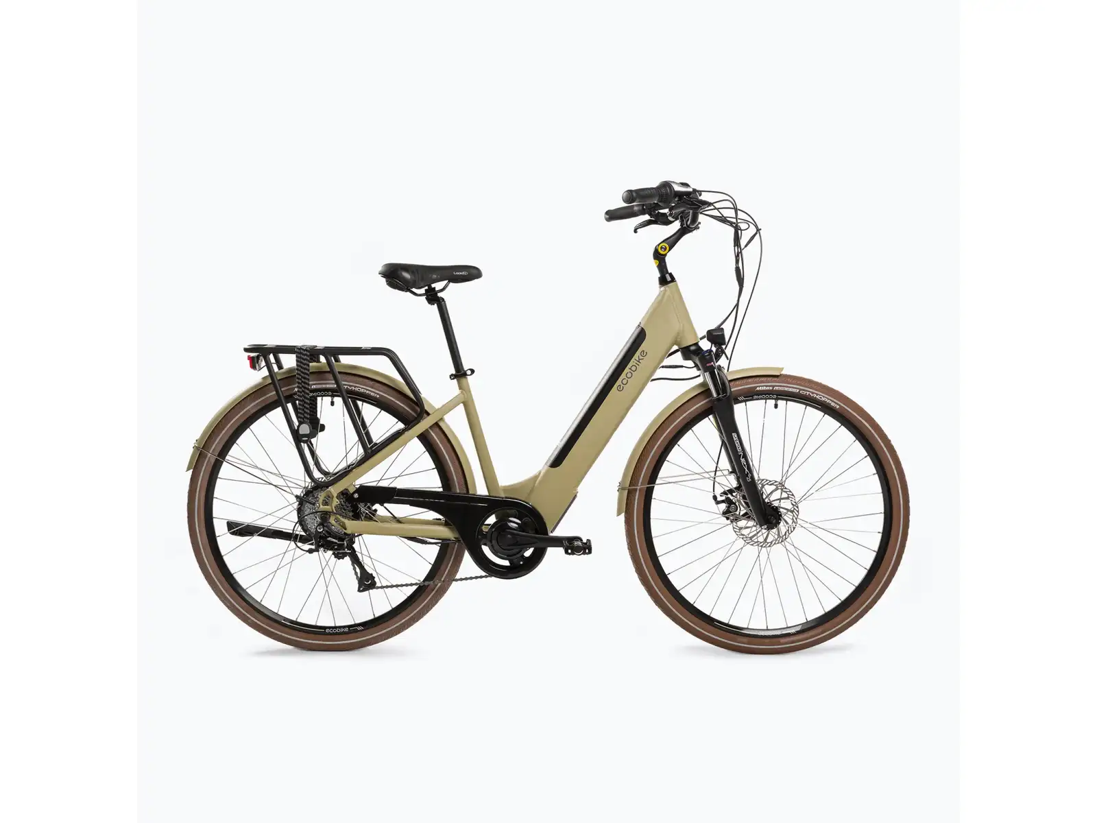 Ecobike X-City Stadt E-Bike 468 Wh Cappuccino