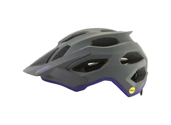 Alpina Apax MIPS Fahrradhelm Midnight/Grey Purple Matt