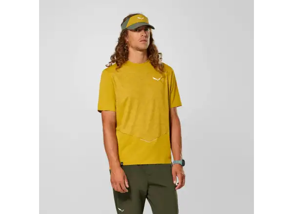 Salewa Pedroc Tech Dry Herren T-Shirt Olive Oil
