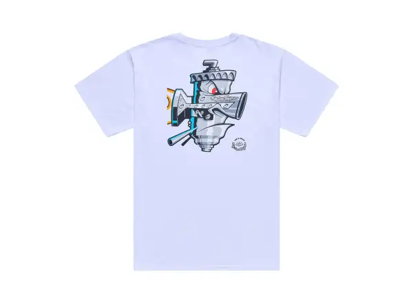 Troy Lee Designs Carb Club Herren T-Shirt Kurzarm White