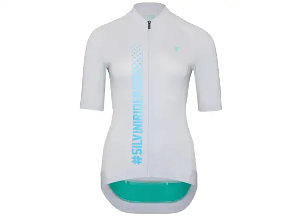 Silvini Mazzana Damen Trikot Kurzarm Cloud/Ocean