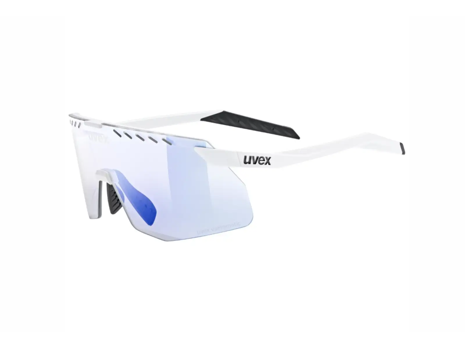 Uvex Pace Stage Variomatic Small Brille White Matt/Mirror Blue