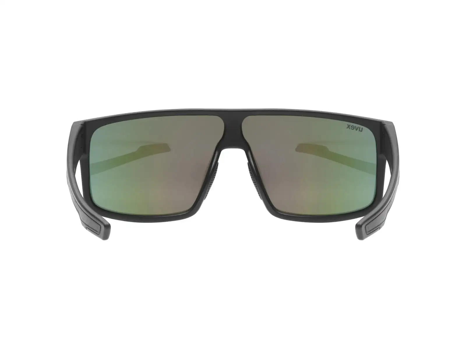 Uvex LGL 51 Radbrille Black Mat/Mirror Red