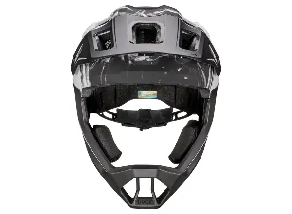 Uvex React JR Fullface MTB Helm White Matt