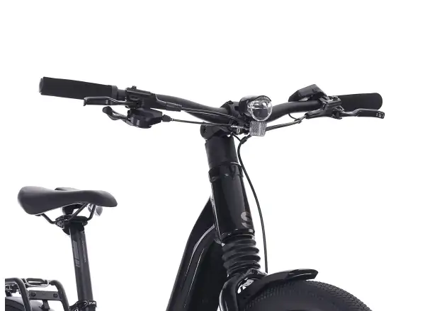 Superior iBlox 6.3 Low Step Stadtelektrofahrrad Matte Black