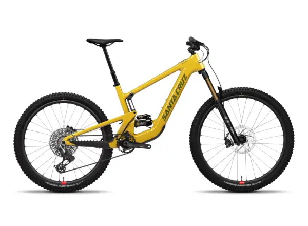 Santa Cruz Heckler SL 1 CC MX X0 AXS RSV vollgefedertes E-Bike Gloss Mustard