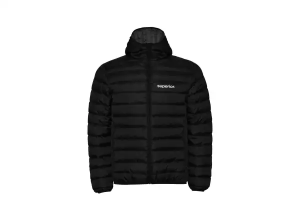 Superior Silk Print Herrenjacke Black
