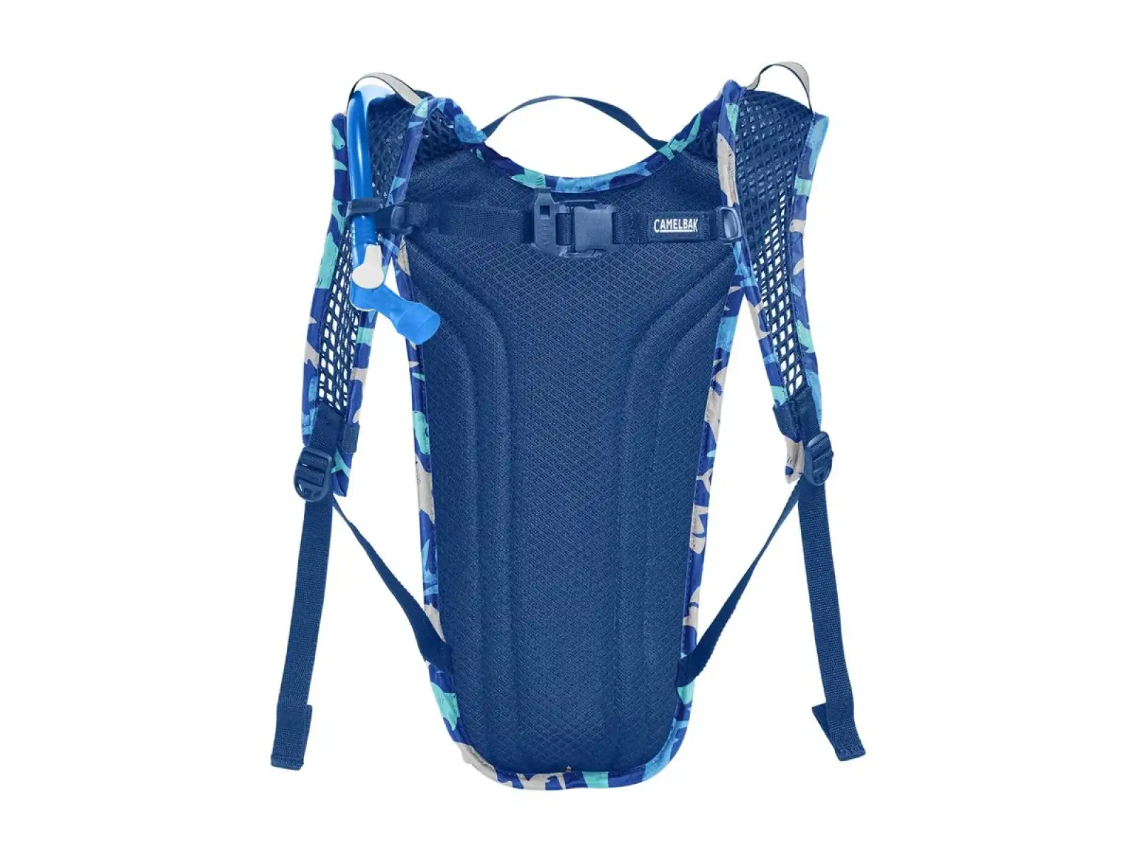 Camelbak Mini Mule Kinder-Rucksack 5 l + Reservoir 1,5 l Sharks