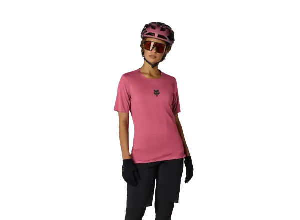 Fox Flexair Damen-Trikot Kurzarm Berry