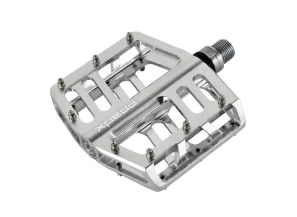 X-pedo JEK Plattformpedale Silber