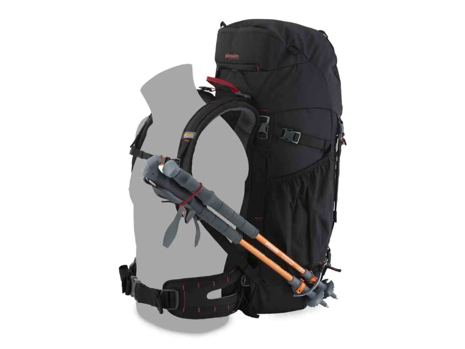 Pinguin Walker 50 Rucksack 50l schwarz