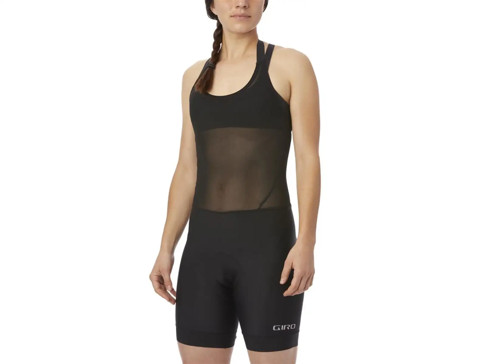 Giro Chrono Sport Halter Bib Damen Shorts mit Latz und Polster Black