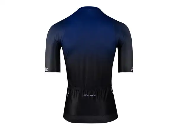 Force Smooth Herren Kurzarmtrikot blau/schwarz