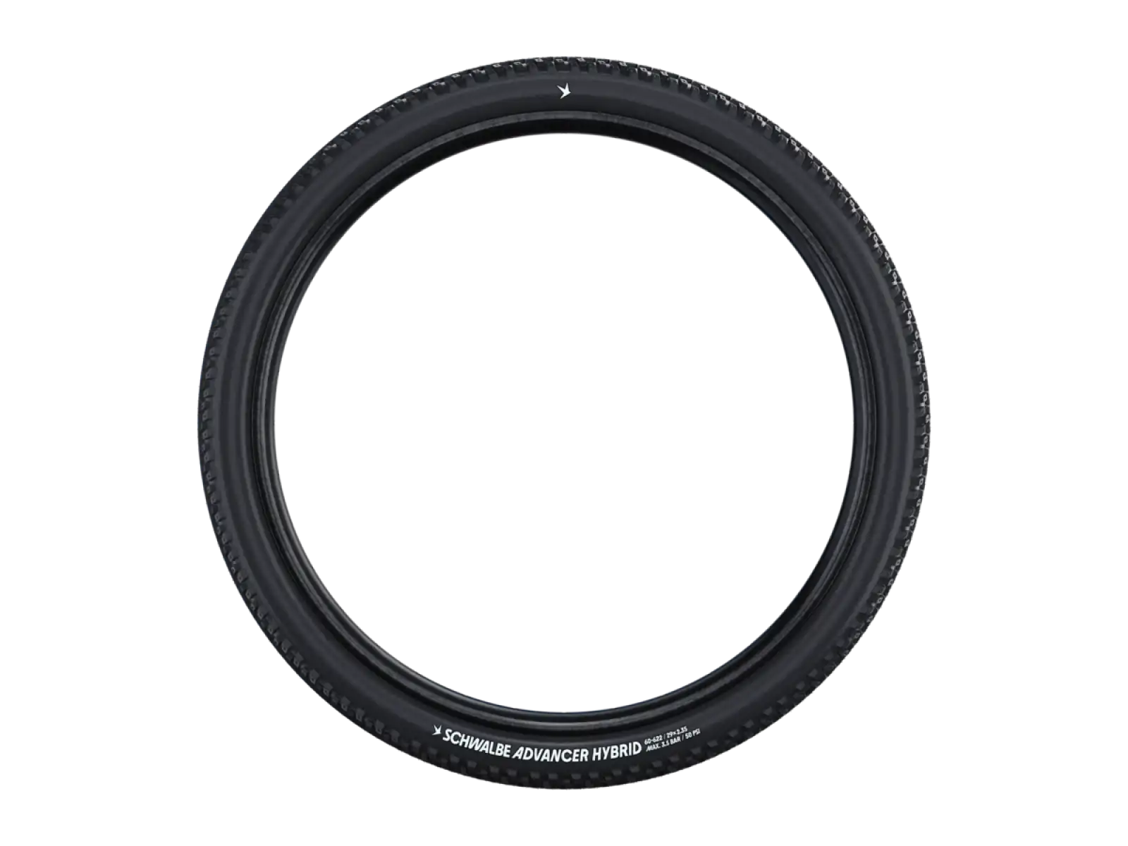 Schwalbe Advancer Hybrid Active PunctureGuard E-50 29" MTB Drahtreifen Black Reflex