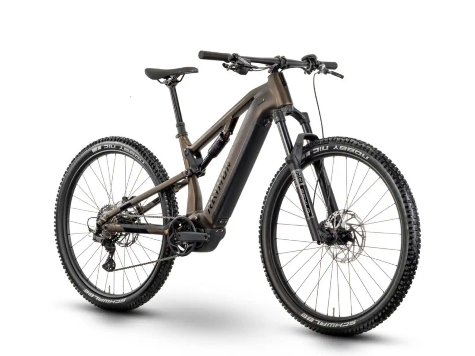 Raymon Trailray 120 Pro E-Bike Tenmokubrown