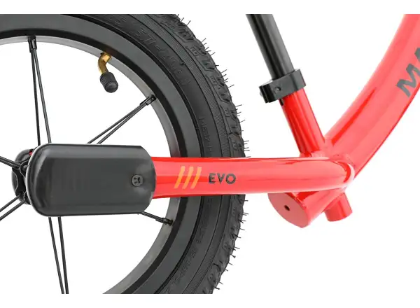 MAXÍK Evo Lite Kinderlaufrad rot/orange + Riemen YAK