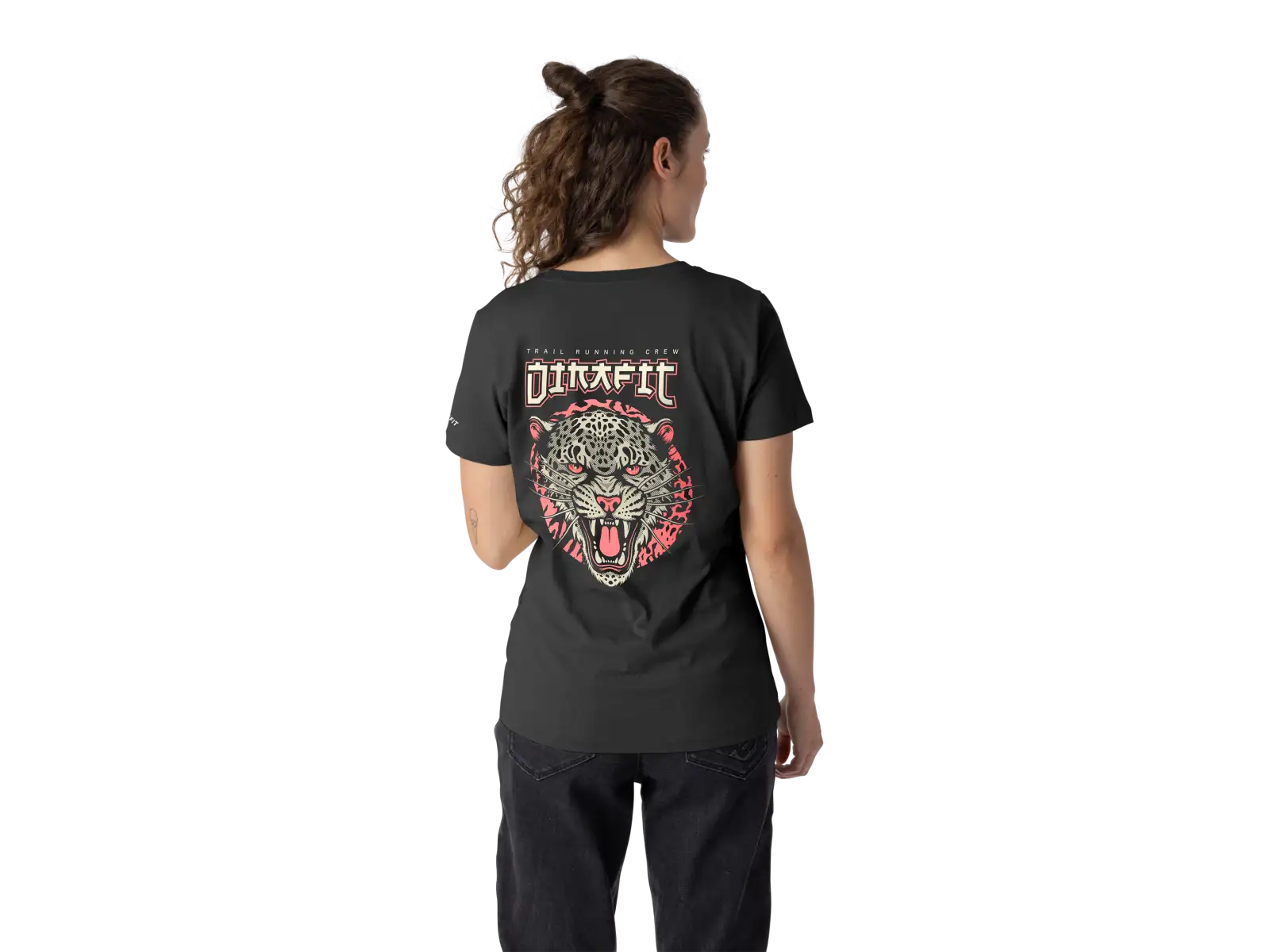 Dynafit 24/7 Graphic Damen T-Shirt Kurzarm Black Out/Trail Crew
