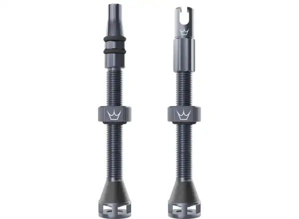 Peatys Holeshot Fast Flow Tubeless Ventile 60 mm Slate