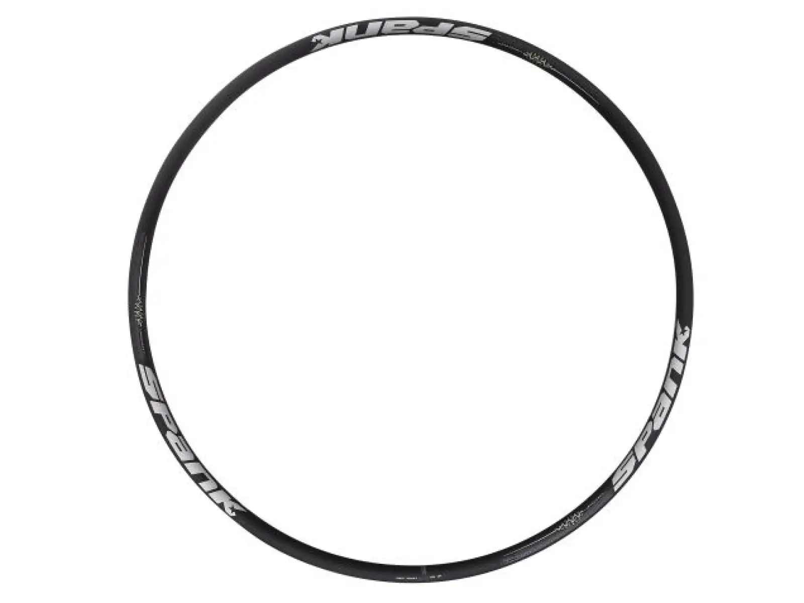 Spank 350 Vibrocore 27,5" MTB-Felge mit 32 Löchern in Schwarz.