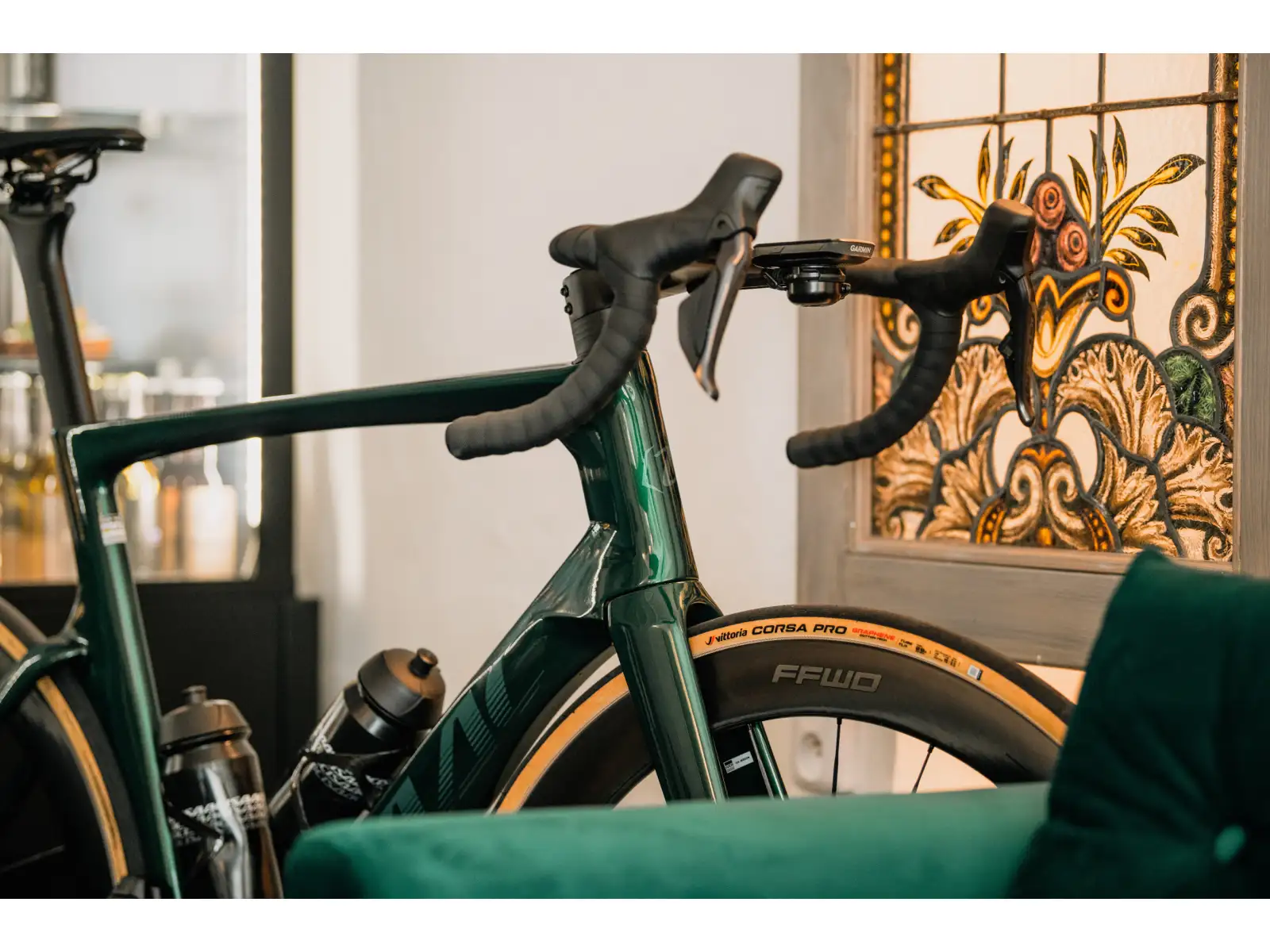 Isaac Meson Ultegra Di2 Rennrad Jade Green