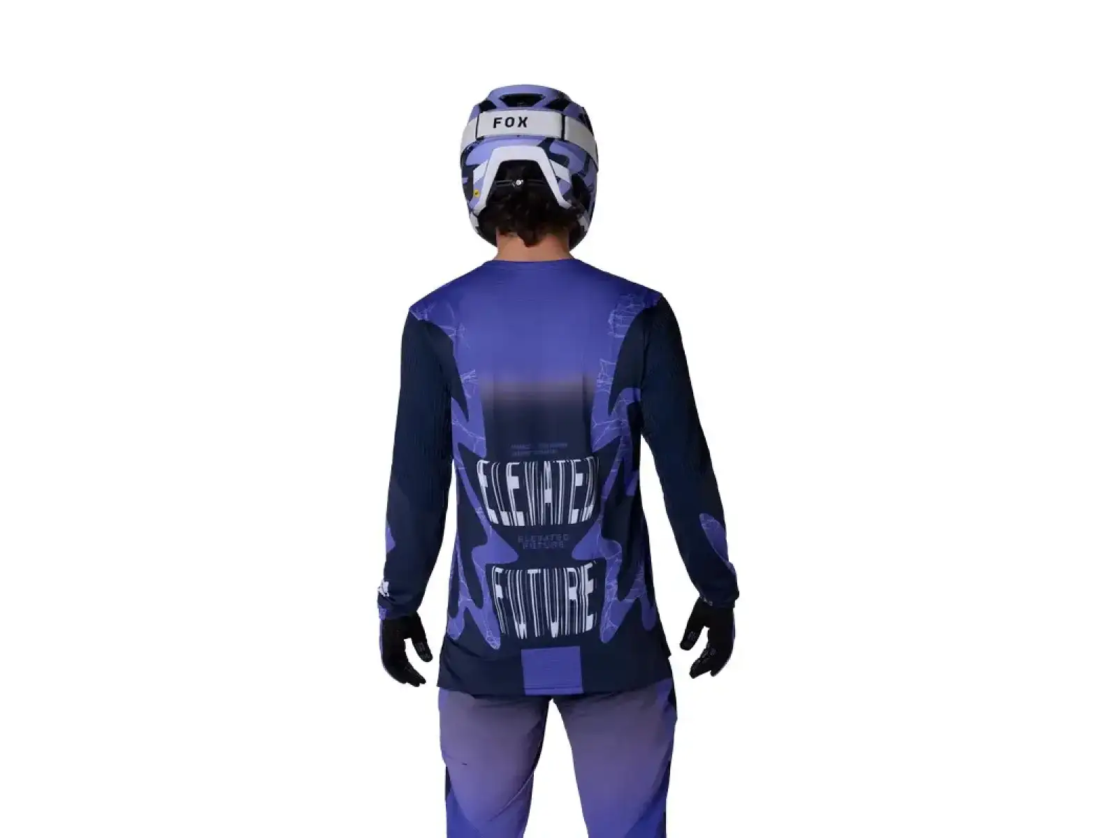 Fox Flexair Herren-Trikot Langarm Diffuse Special Edition Blueberry
