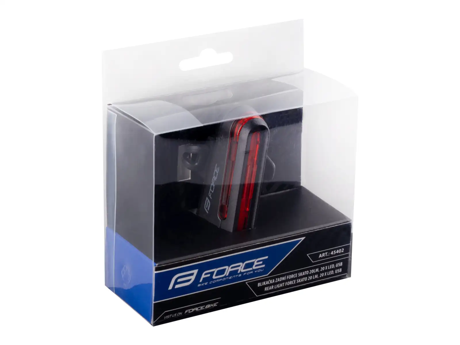 Force SKATO 20 LED Rücklicht USB-C