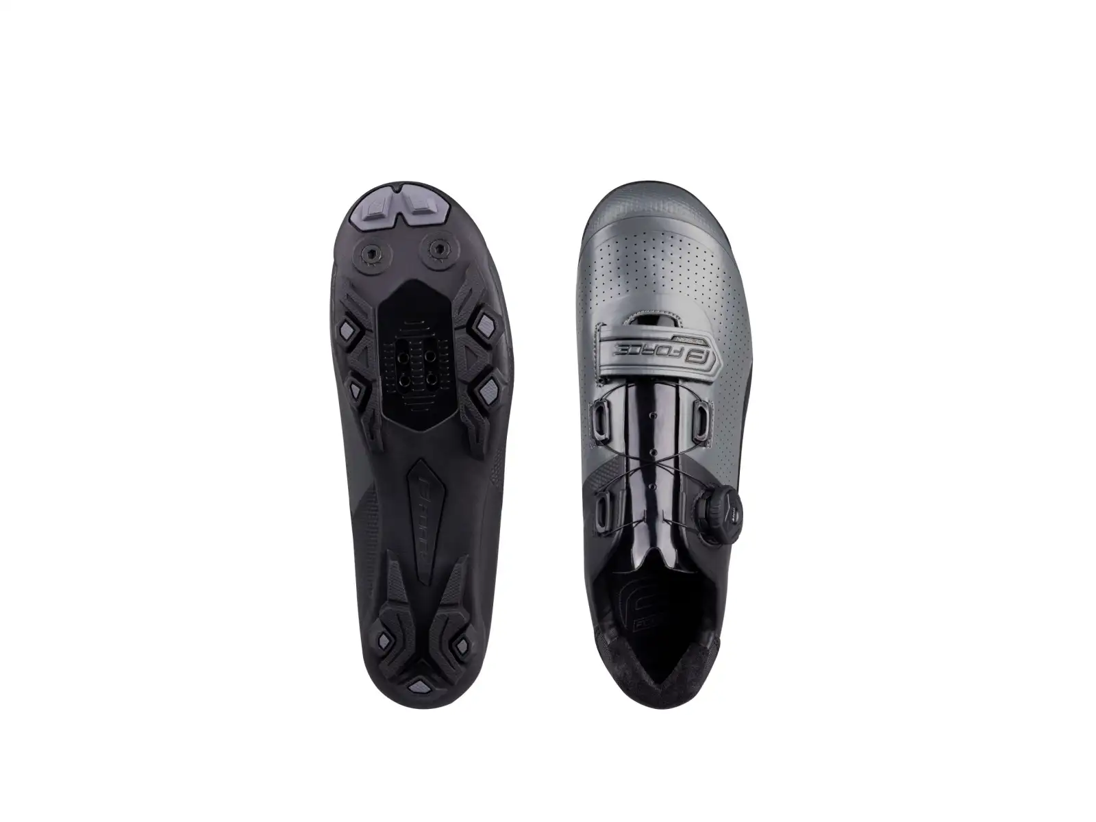 Force Virtuoso Gravel Herren-Radschuhe schwarz/titanán