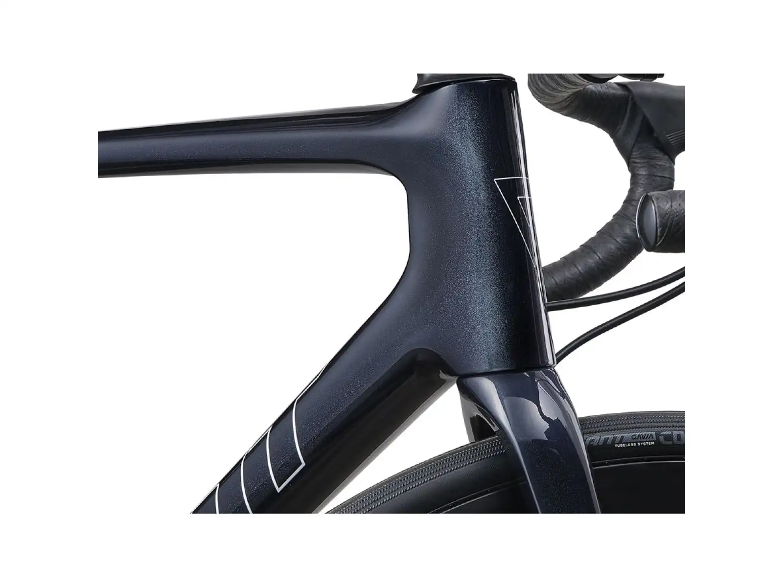 Giant TCR Advanced 1+ Disc-PC Rennrad cold night