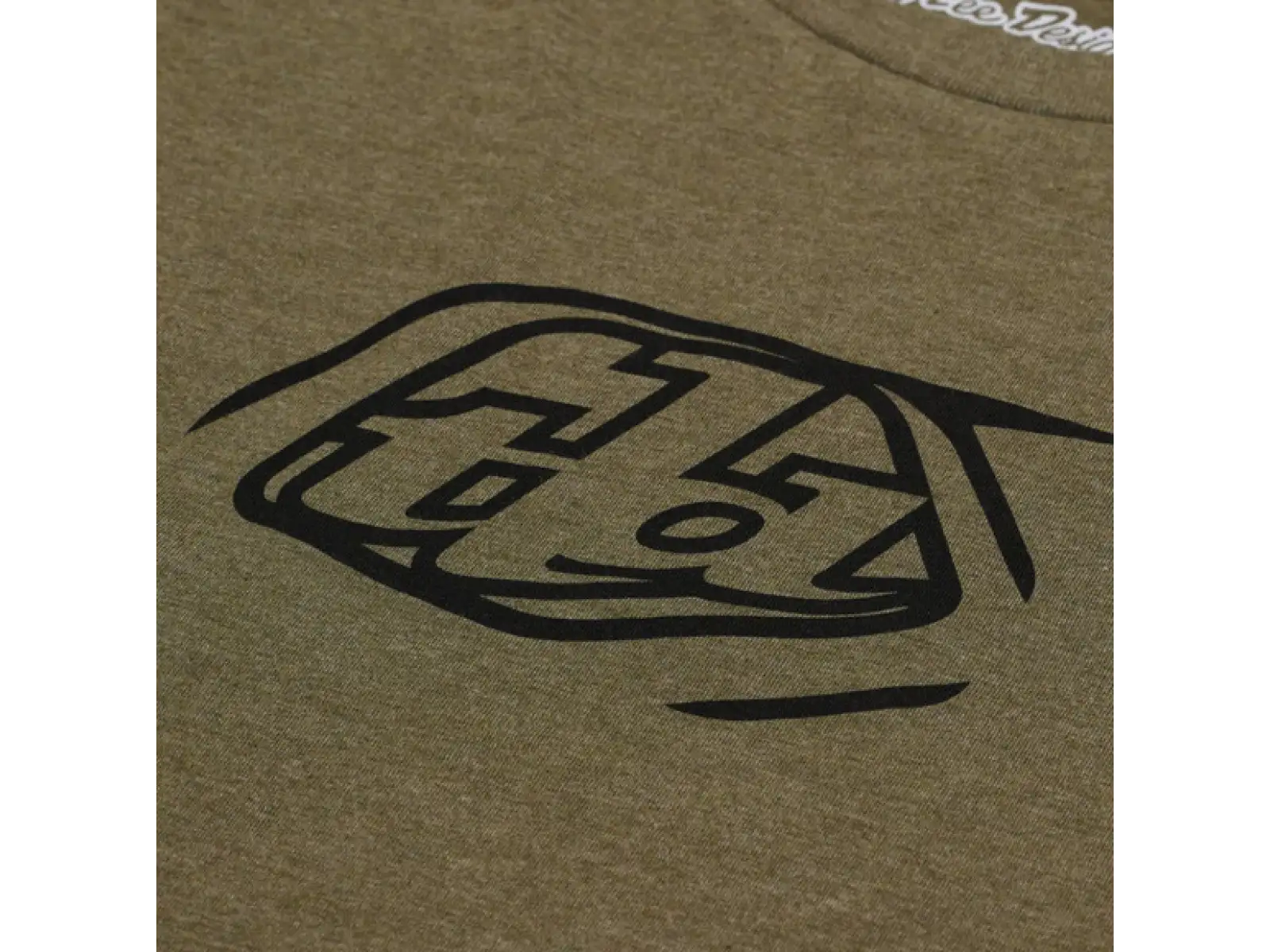 Troy Lee Designs Badge T-Shirt Kurzarm Olive Heather