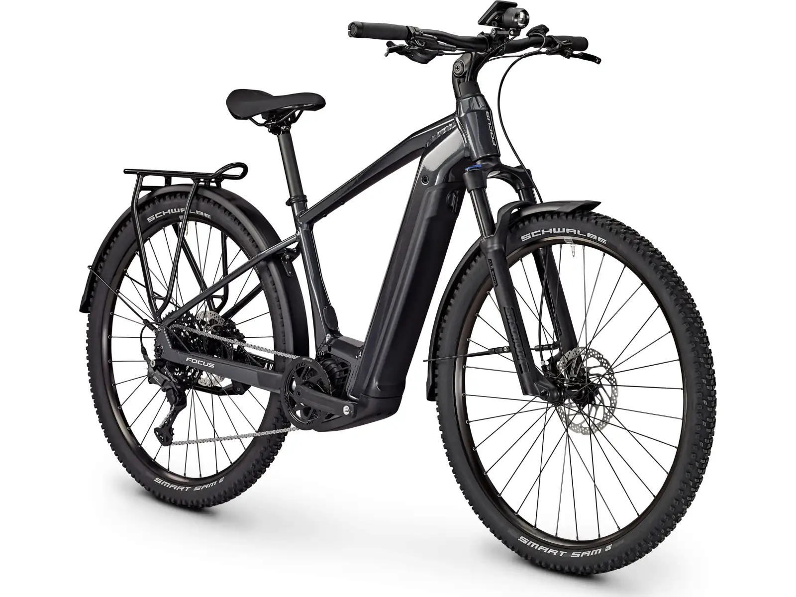Focus Aventura2 6,7 DI 625 Wh Mountain E-Bike Diamantschwarz Glänzend