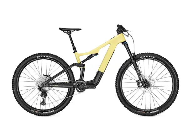 Focus Jam2 SL 8.8 DI 430Wh mountain e-bike Limeyellow Glossy / Carbon Raw Glossy