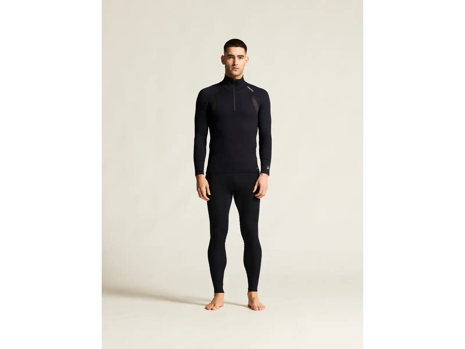 CRAFT Active Extreme X Zip Herren-Shirt schwarz