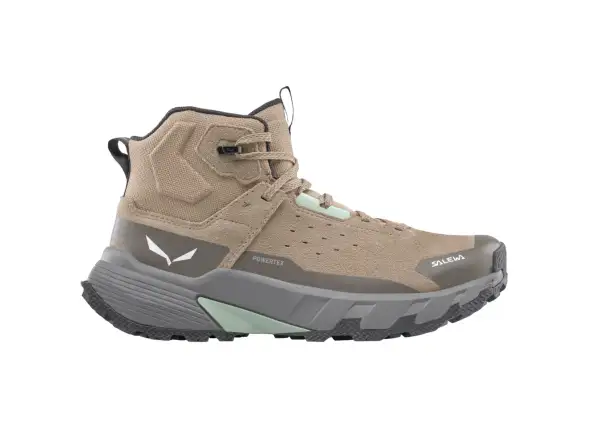 Salewa Pedroc 2 Leather Mid PTX Damen Schuhe Quicksand/Bungee Cord