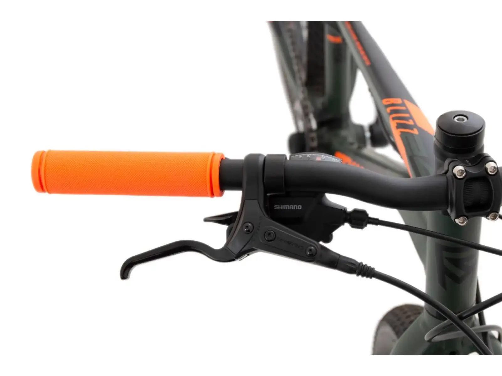 Rock Machine Blizz 24" HD Kinder-Mountainbike khaki/orange