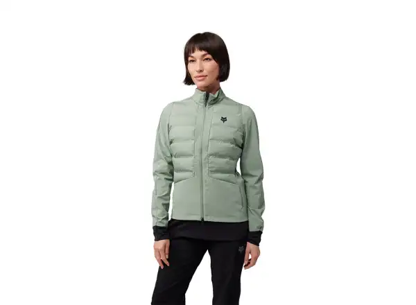 Fox Flexair Fire Hybdrid Damenjacke Moos