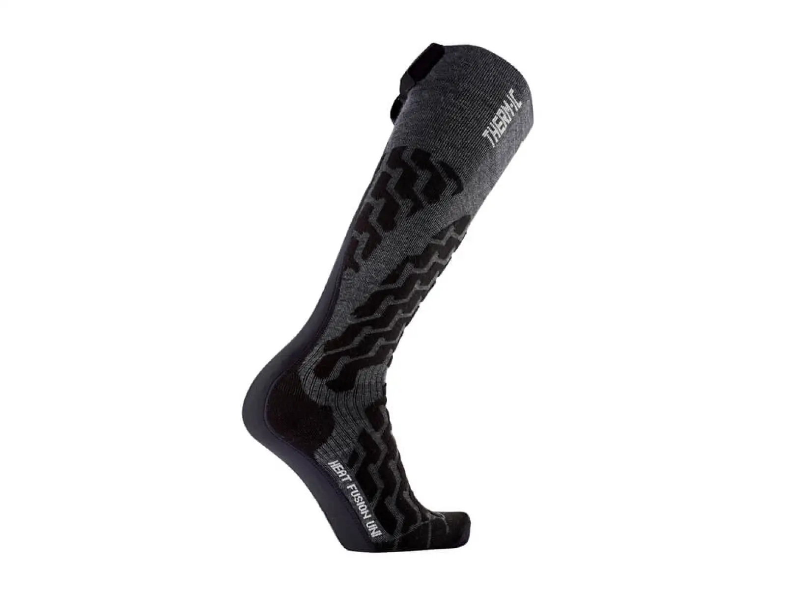Thermic PowerSock Heat Fusion Uni V2 beheizte Socken Schwarz/Grau