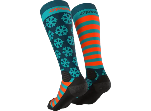 Dynafit FT Grafik Socken Storm Blau/Flagge