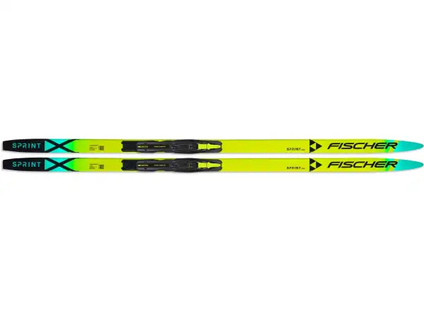 Fischer Sprint Wax Kinder Langlaufski + Tour Step-In JR IFP Bindung Set