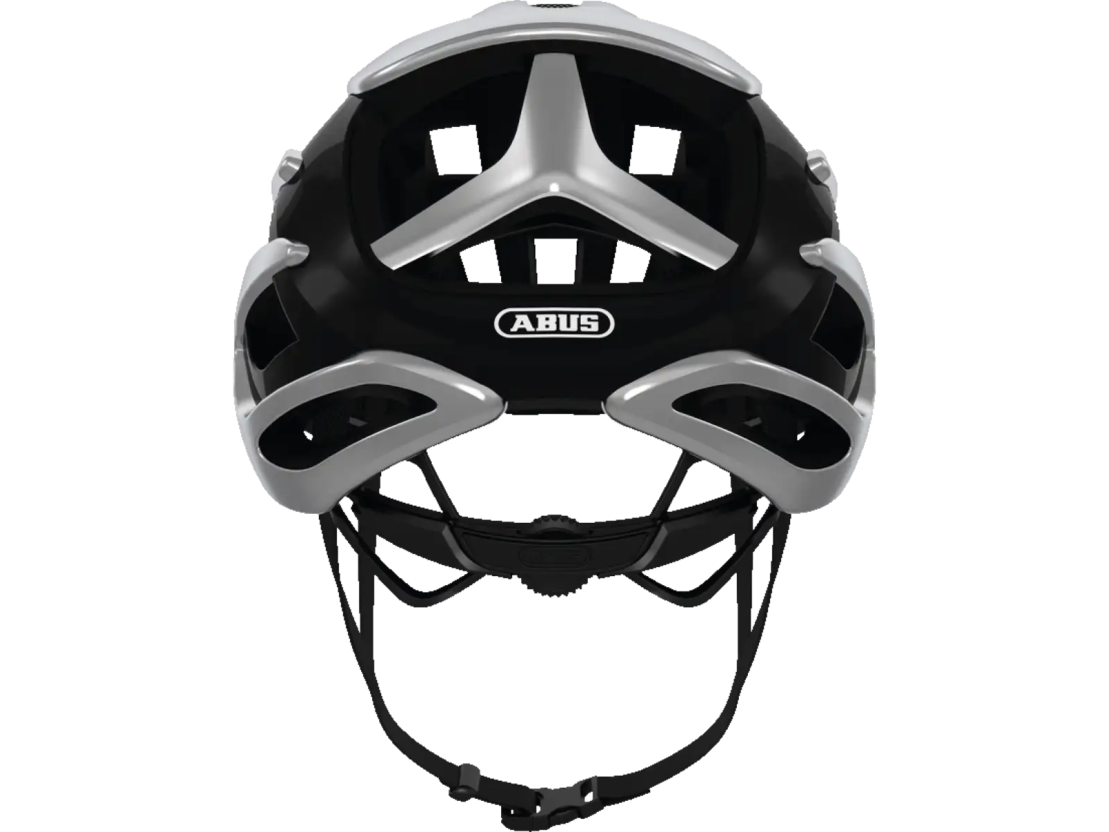 Abus AirBreaker Rennradhelm Gleam Silver