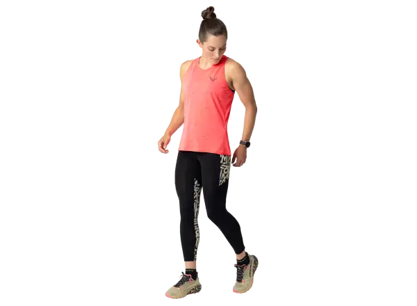 Dynafit Trail Damen Laufshirt ärmellos Ultra Coral