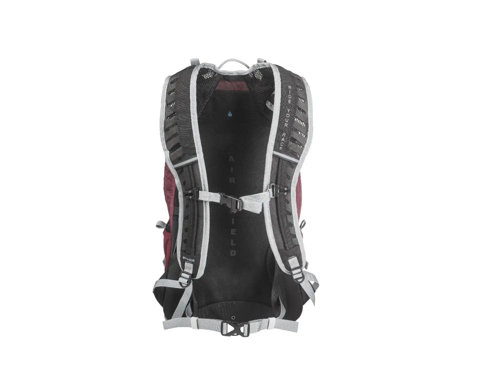 R2 Falcon Rucksack 12 l Bordeaux/Grau