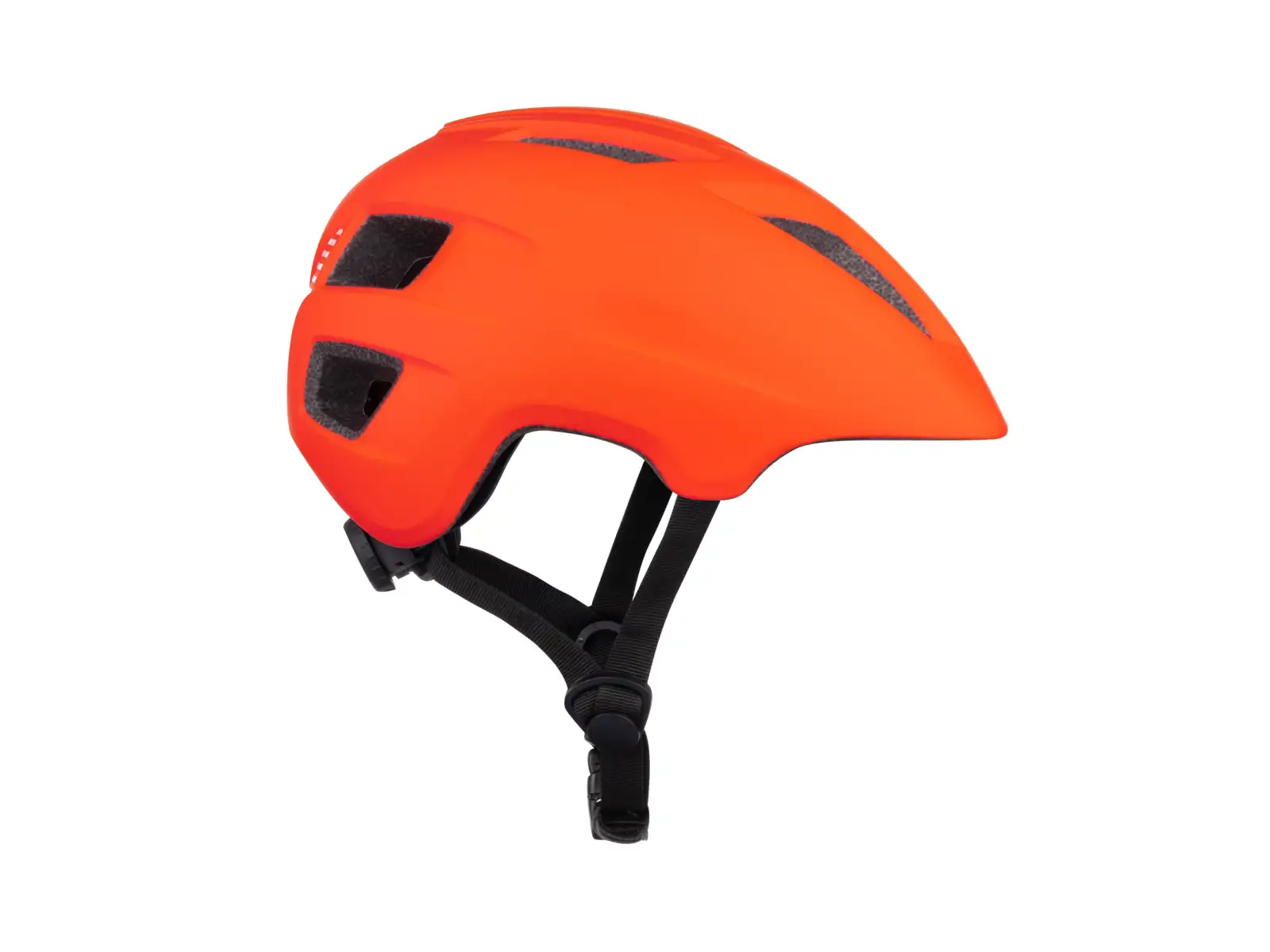 Force Zebu Kinderhelm mit Rücklicht orange