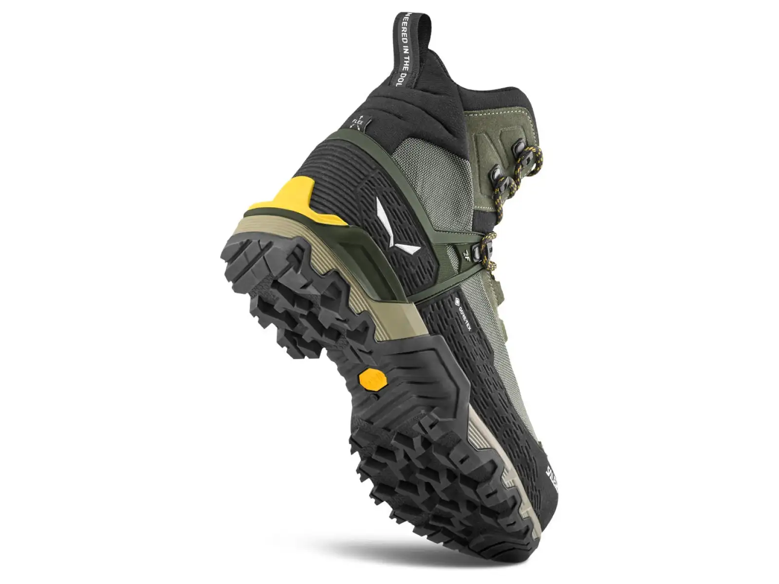 Salewa Mountain Trainer 3 Tech Mid GTX Herren-Wanderschuhe Faded Green/Forest Night