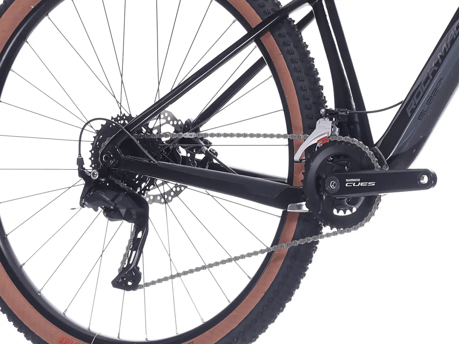 Rock Machine Blizz Cr 20 Mountainbike Gloss Basalt Black