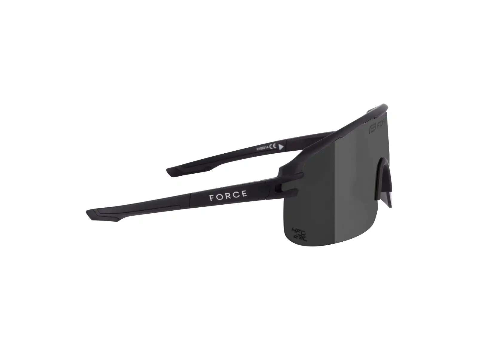 Force Epic Brille schwarz/schwarz Spiegelglas