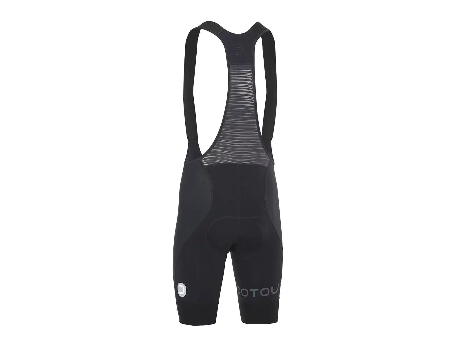 Dotout Stretch Control Herren Shorts mit Polsterung und Latz Schwarz