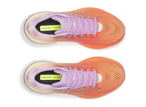 Saucony Ride 19 Damen Laufschuhe Fire/Orchid