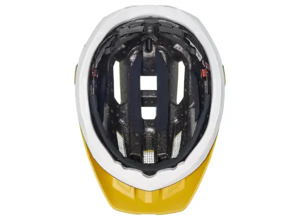 Uvex Quatro CC Helm Sunbee/White Matt