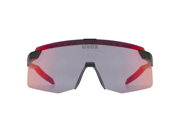 Uvex Pace Stage Sonnenbrille Black Matt/Mirror Red